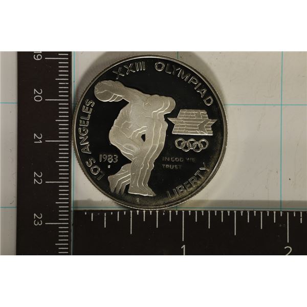 1983-S US SILVER PROOF "LOS ANGELES OLYMPIAD"