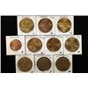 Image 1 : 10 ASSORTED METAL STATE SOUVINIER TOKENS: ARIZONA,