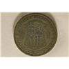 Image 1 : 1928 GREAT BRITAIN SILVER HALF CROWN .2273 OZ. ASW