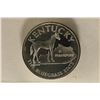 Image 1 : .51 OZ. PF STERLING SILVER KENTUCKY "THE BLUEGRASS