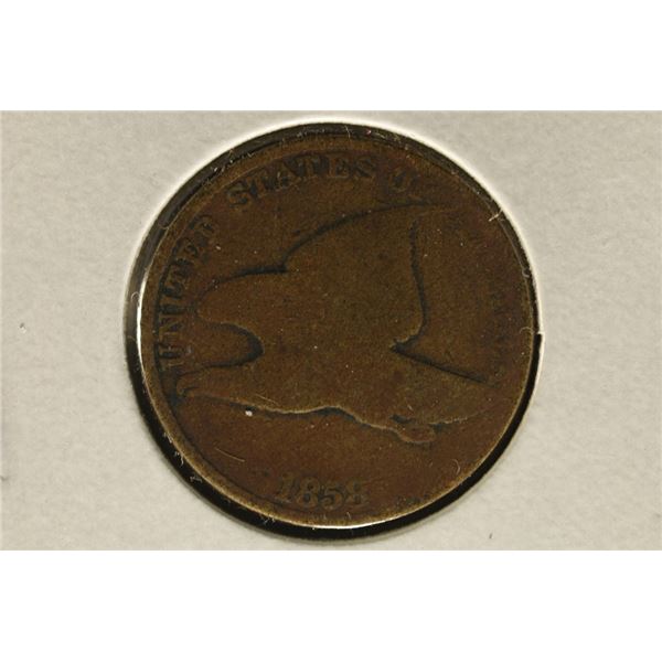 1858 US FLYING EAGLE CENT