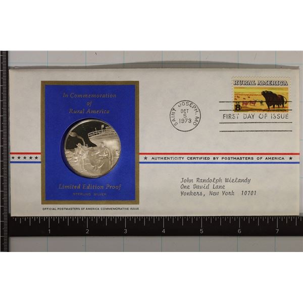 .8 OZ. PROOF STERLING SILVER ROUND. COMMEMORATION