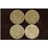 Image 2 : 1942, 43, 44 & 1947 PORTUGAL SILVER 2.5 ESCUDOS