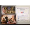 Image 1 : 2007 US PRESIDENTIAL DOLLAR 4 COIN PF SET WITH