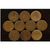 Image 1 : 10-INDIAN HEAD CENTS: 1909, 2-1905, 2-1903, 3-01,