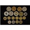 Image 2 : 19 ASSORTED METAL TRANSPORTATION TOKENS: MIAMI