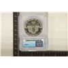 Image 2 : HIGH VALUE 1991 AMERICAN SILVER EAGLE ICG MS70