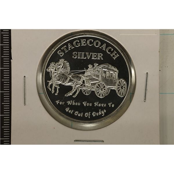 1 TROY OZ .999 FINE SILVER PROOF ROUND
