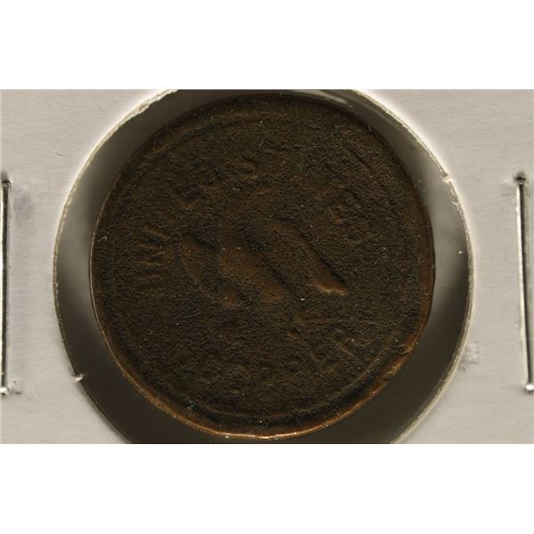 CIVIL WAR TOKEN "UNITED STATES COPPER" TRADESMEN
