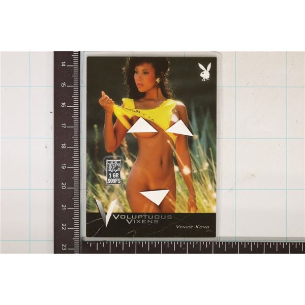 1 GRAIN .999 FINE SILVER INGOT IN VENICE KONG