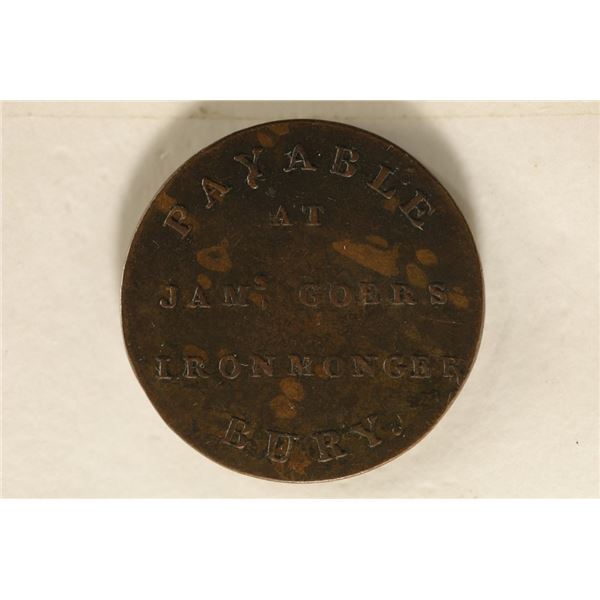 CIRCA 1700'S  CONDER TOKEN. THEY R MOSTLY 18TH