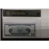 Image 2 : 2004-A GOLD BANKNOTE US $20 FOIL BILL 99.9 24KT
