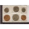 Image 3 : 1963 NEW ZEALAND 7 COIN UNC SET IN SEALED PLASTIC
