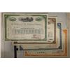 Image 1 : 4 ASSORTED VINTAGE RAILROAD STOCK CERTIFICATES