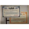 Image 3 : 4 ASSORTED VINTAGE RAILROAD STOCK CERTIFICATES