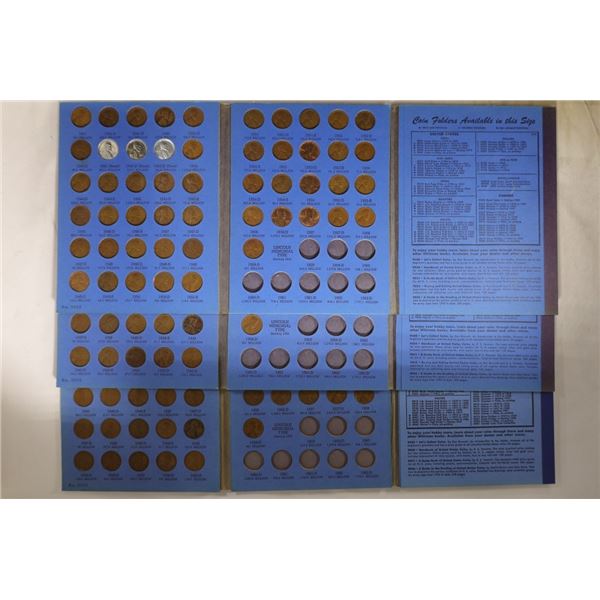 3 LINCOLN CENT ALBUMS: #2 ALBUMS STARTING 1941 UP