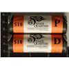 Image 1 : 2-$10 ROLLS OF 2008-P & D ARIZONA QUARTERS BU