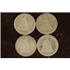 Image 1 : 1886, 88, 89 & 1891 US SILVER SEATED LIBERTY DIMES