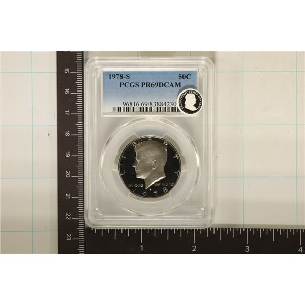 1978-S KENNEDY HALF DOLLAR PCGS PR69 DCAM