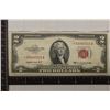 Image 1 : 1953-B US $2 RED SEAL STAR NOTE