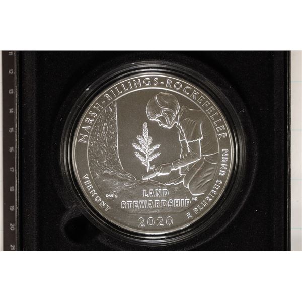 2020-P SILVER 5 OZ. AMERICA THE BEAUTIFUL COIN