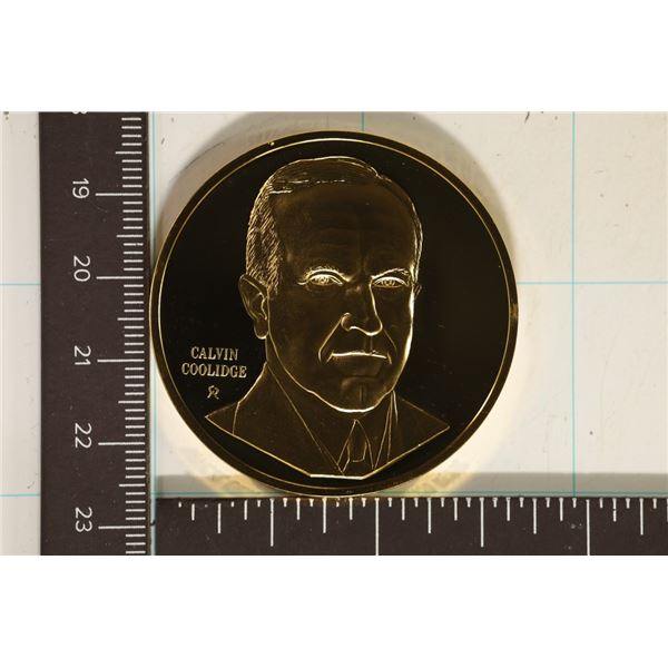 1.42 OZ. GOLD ELECTROPLATED OVER STERLING SILVER