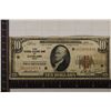 Image 1 : 1929 US $10 TYPE I NATIONAL CURRENCY BANK OF