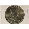 Image 1 : 1959 SILVER FRANKLIN HALF DOLLAR. BRILLIANT UNC