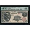 1882 $5 Binghamton NY National PMG 45EPQ