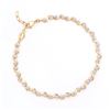 Image 1 : Plated 18KT Yellow Gold 0.27cts Diamond Bracelet