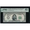 1928B $5 Minneapolis FRN PMG 65EPQ
