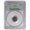 Image 1 : 1870 Three Cent Coin PCGS PR63