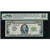 1934 $100 New York FRN PMG 63EPQ