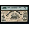 Image 1 : 1861 $20 CT-18 Confederate PMG 58EPQ