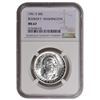 Image 1 : 1951-S Booker T Washington Commemorative Half Dollar NGC MS67