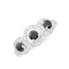 Image 2 : 14KT White Gold 1.27ctw Black Diamond Ring