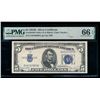 1934D $5 Silver Certificate PMG 66EPQ