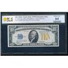 1934A $10 N Africa Silver Certificate PCGS 64