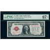 1928 $1 Legal Tender Note PMG 67EPQ
