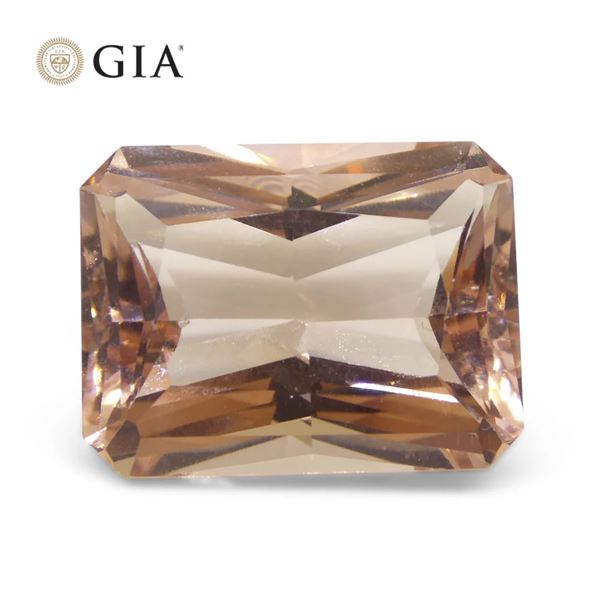 Large 24.65 Ct GIA Certified Natural Morganite