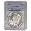 1893 $1 Morgan Silver Dollar Coin PCGS MS64