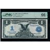 1899 $1 Black Eagle Silver Certificate PMG 65EPQ