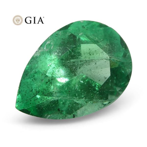 Lovely GIA Certified 1.19 Ct Natural Emerald