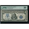 1899 $5 Chief Silver Certificate PMG 30