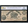1861 $50 T-14 Confederate PCGS 30