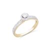 Image 2 : 14KT Yellow Gold 0.45ctw Diamond Ring