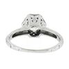 Image 7 : Antique Orange Blossom Platinum Old Cut 0.60 ctw G VS Diamond Engagement Ring