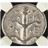 Image 2 : c.308-227 BC AR DIDRACHM CYRENAICA, CYRENE NGC VF