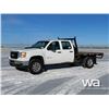Image 1 : 2012 GMC 3500HD CREW CAB FLATBED TRUCK