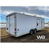 Image 3 : 2004 WELLS CARGO 8X24 FT. T/A ENCLOSED TRAILER